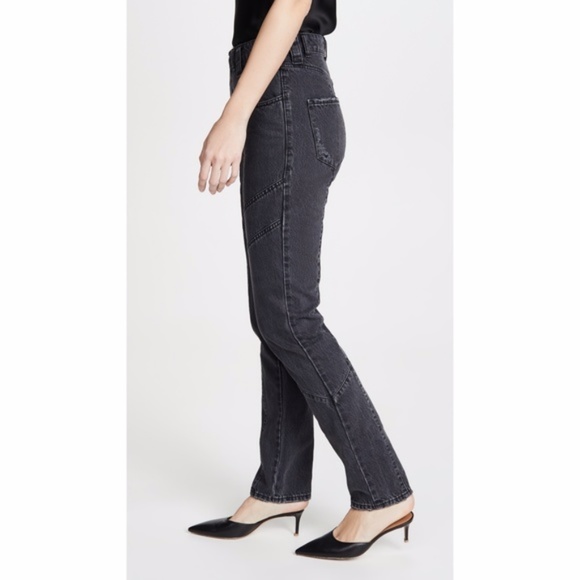 NEW Retrofete Taylor Jeans Black 26 - Picture 4 of 17